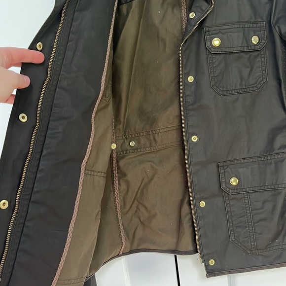 J. Crew Waxed Jacket size S - Picture 5 of 6
